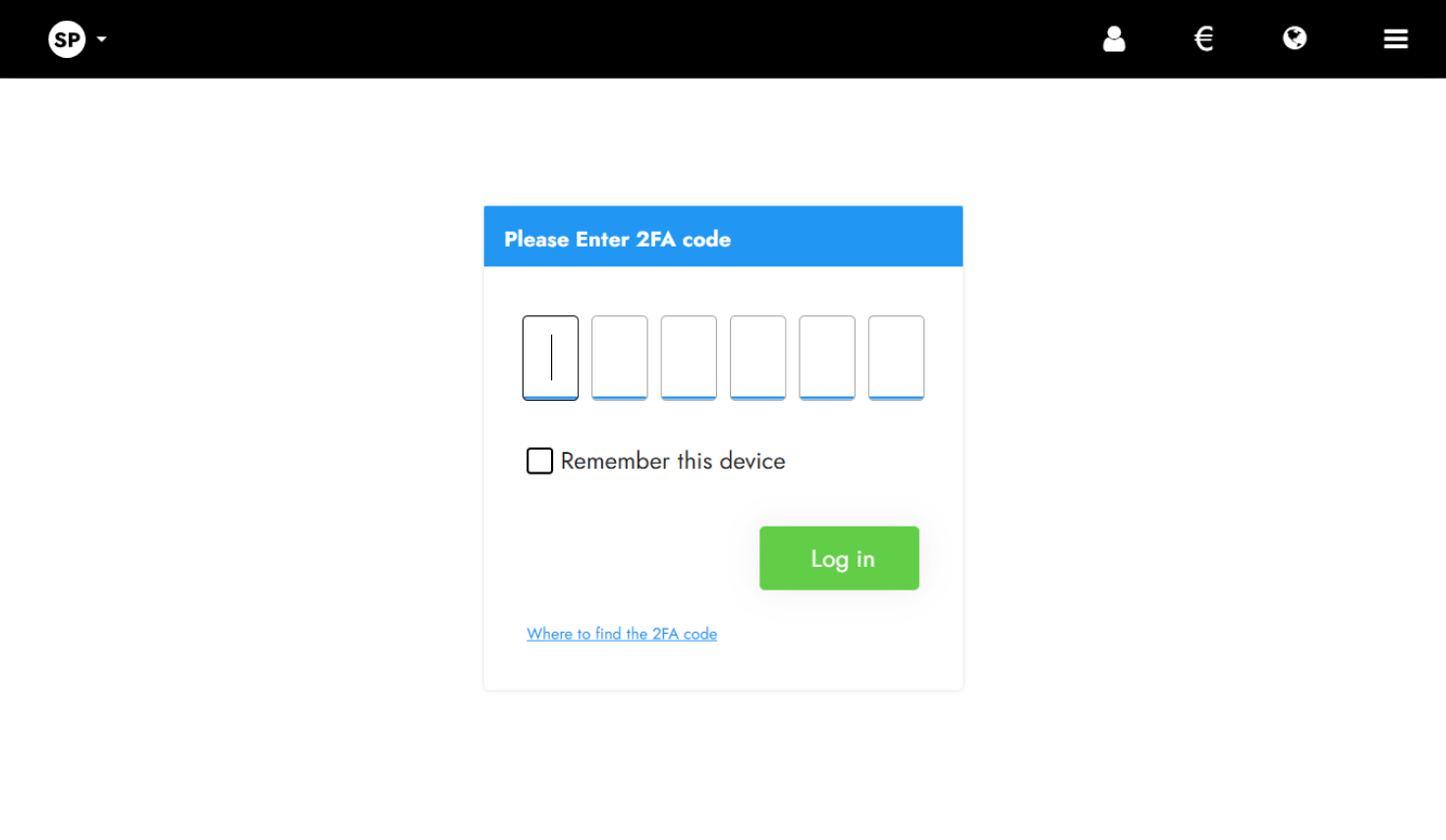 App Code 6 Digit How to use Two-Factor Authentication (2FA) - Site.pro