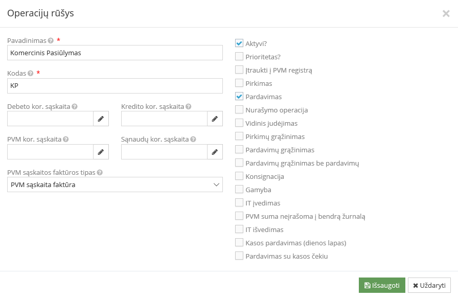 Komercinio pasiūlymo dokumento pavyzdys