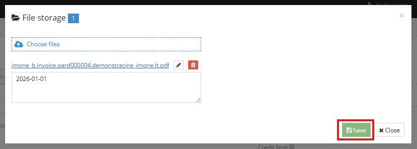 How to upload a document to the file storage of a specific module ...