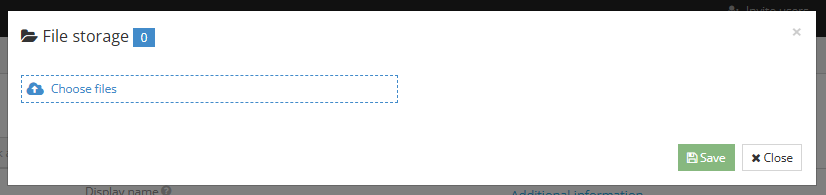 How to upload a document to the file storage of a specific module ...