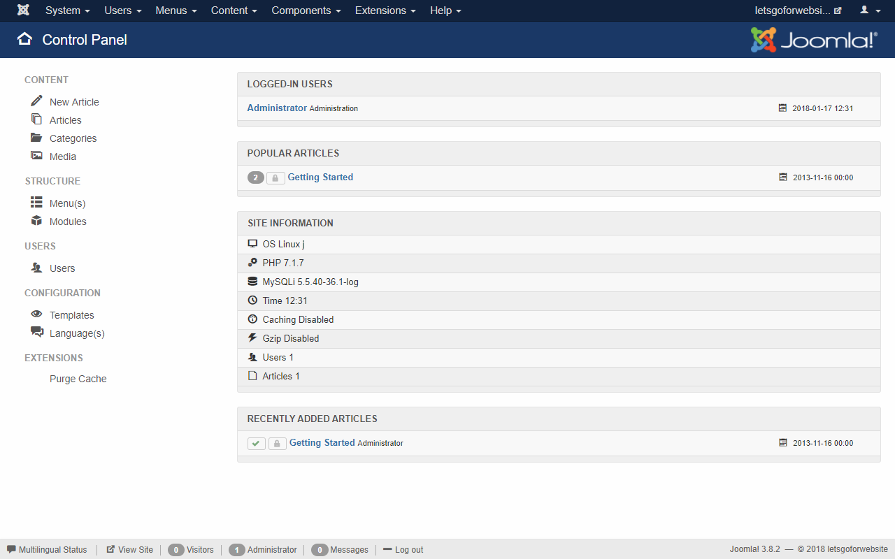 Joomla